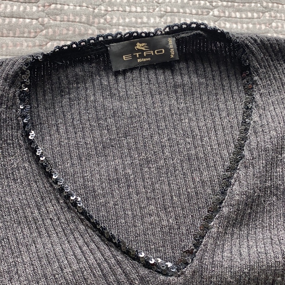 ETRO Ribbed knit top - Picture 3 of 5